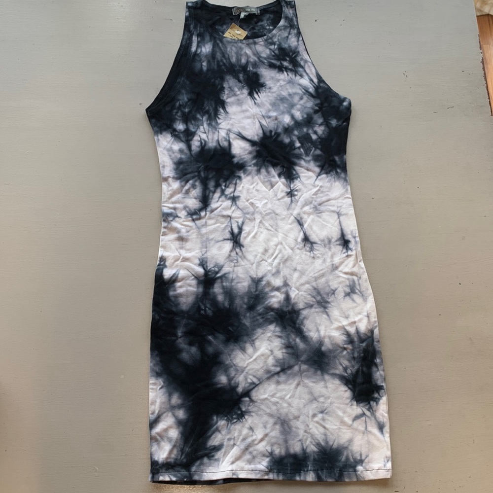American Eagle don’t ask why tie dye bodycon dress OS